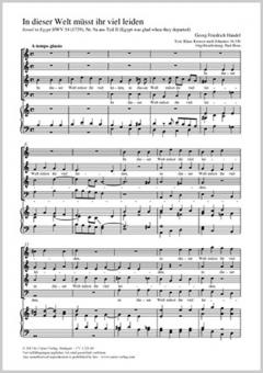 In dieser Welt müsst ihr viel leiden 