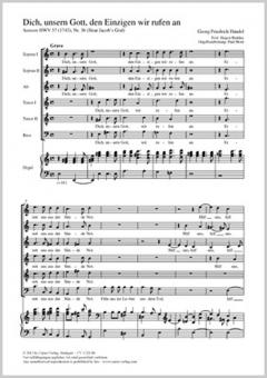 Dich, unser Gott, den Einzigen rufen wir an Standard