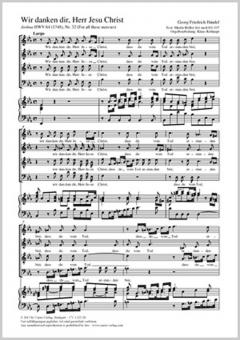 Wir danken dir, Herr Jesu Christ Standard
