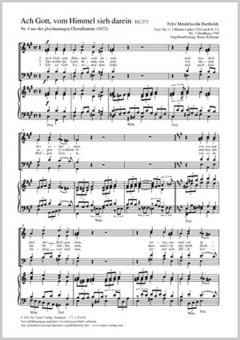 Ach Gott, vom Himmel sieh darein A 13, 1 