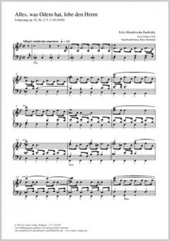 Alles, was Odem hat, lobe den Herrn A 18 