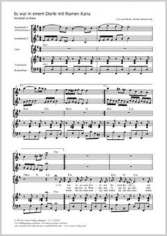 Es war in einem Dorfe mit Namen Kana Standard