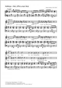 Halleluja - Herr, öffne unser Herz Standard