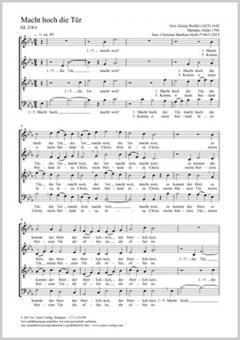 Macht hoch die Tür Standard