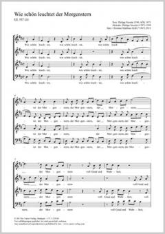 Wie schön leuchtet der Morgenstern Standard