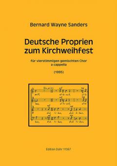 Deutsche Proprien zum Kirchweihfest 
