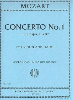 Violin Concerto No. 1 K.207 