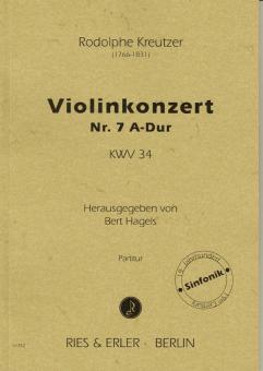 Violinkonzert Nr. 7 A-Dur KWV 34 