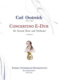 Concertino E-Dur für Second Horn und Orchester 