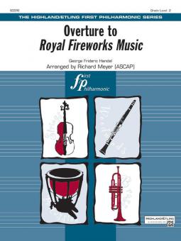 Overture to Royal Fireworks Music Standard