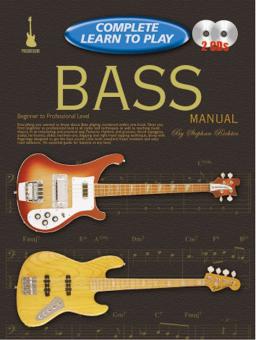 Progressive Complete Learn To Play Bass Manual 