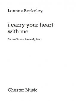 I Carry Your Heart With Me 
