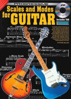 Progressive: Scales And Modes For Guitar (Book/CD) 