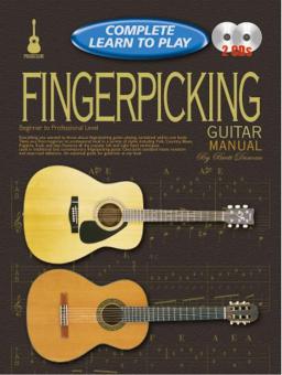 Progressive Complete Learn To Play Fingerpicking Guitar Manual 