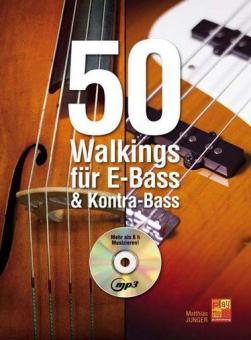 50 Walkings for E-Bass 
