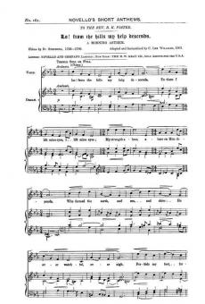 Lo! From The Hills My Help Descends 