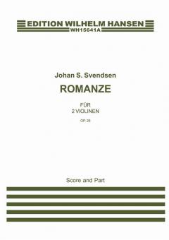 Romanze für 2 Violinen Op. 26 