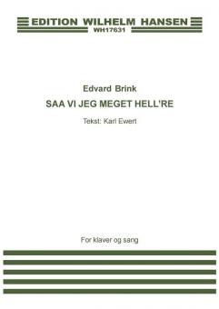 Saa Vil Jeg Meget Hell're Ha En Bajer 