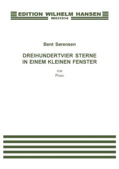 Dreihundertvier Sterne in einem kleinen Fenster 