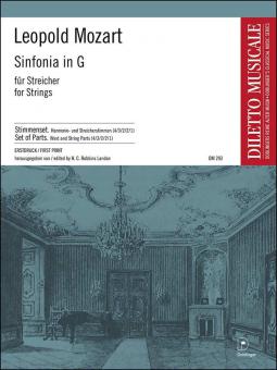 Sinfonia G-Dur (Erstdruck) 