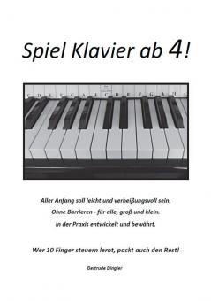 Spiel Klavier ab 4! 