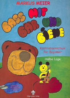 Bass mit Bär und Biene - Halbe Lage 