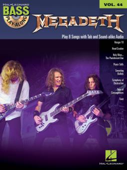 Bass Play-Along Vol. 44: Megadeth 