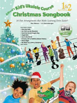 Alfred's Kid's Ukulele Course Christmas Songbook 1 & 2 