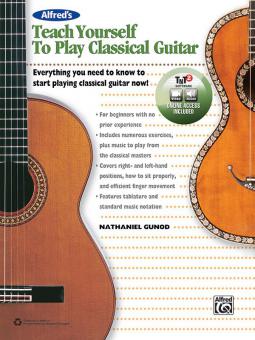 Alfred's Teach Yourself To Play Classical Guitar 