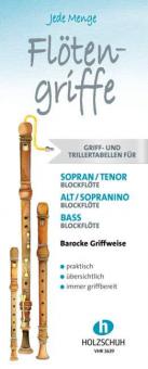 Jede Menge Flötengriffe - Set 