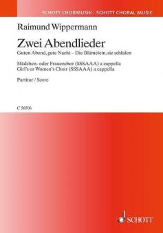 Zwei Abendlieder Standard