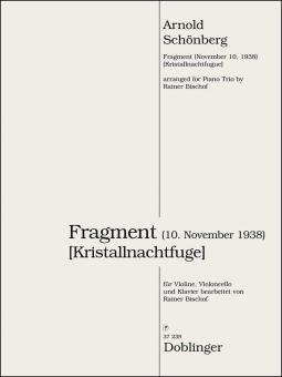 Fragment (Kristallnachtfuge) 
