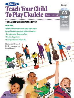 Alfred's Teach Your Child To Play Ukulele Book 1 