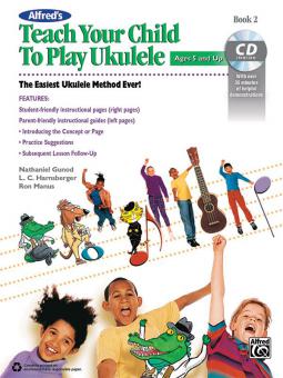 Alfred's Teach Your Child To Play Ukulele Book 2 