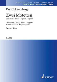Zwei Motetten Standard