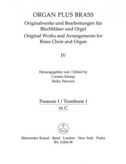 Organ Plus Brass 4: Cathedral Sounds 