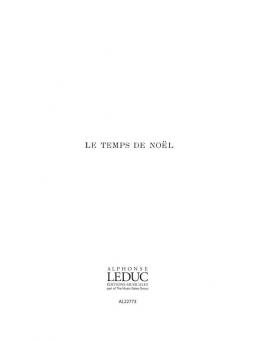 Le Temps de Noel 