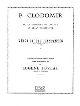 20 Etudes chantantes Op. 11 (Trumpet solo) 