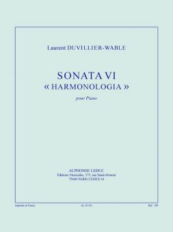 Duvillier-Wable: Sonata vi 'harmonologia' 