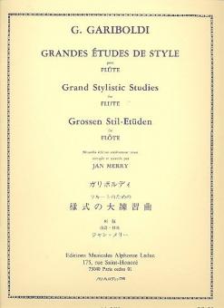 Grandes Etudes de Style Op. 134 (Flute solo) 