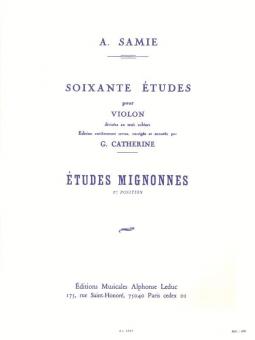 60 Etudes Vol. 1: Etudes mignonnes Op. 31 
