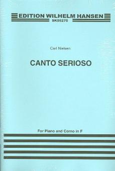 Canto Serioso For Horn In F And Piano 