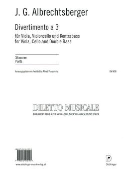 Divertimento a tre in F Erstdruck 