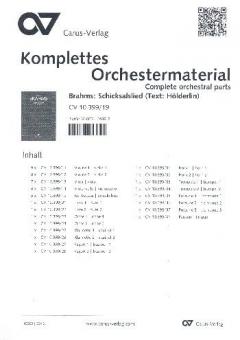 Schicksalslied op. 54 