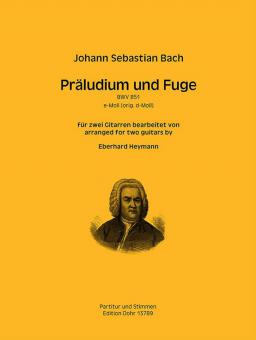 Präludium und Fuge e-Moll BWV 851 