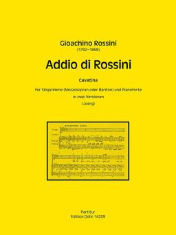 Addio di Rossini 