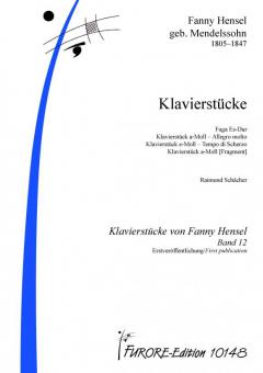 Klavierstücke von Fanny Hensel 12 