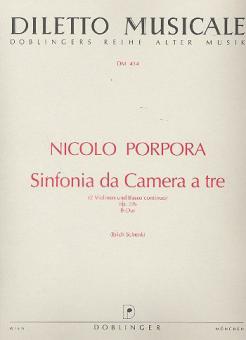 Sinfonia da camera a tre B-Dur op. 2/6 
