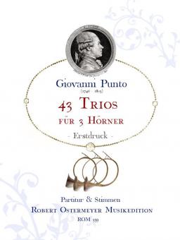 43 Trios für 3 Hörner (Erstdruck) 