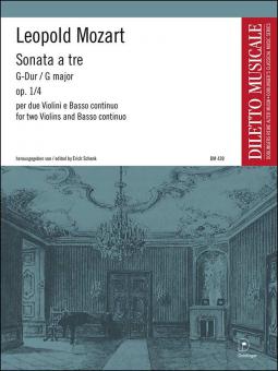 Sonata a tre G-Dur op. 1/4 